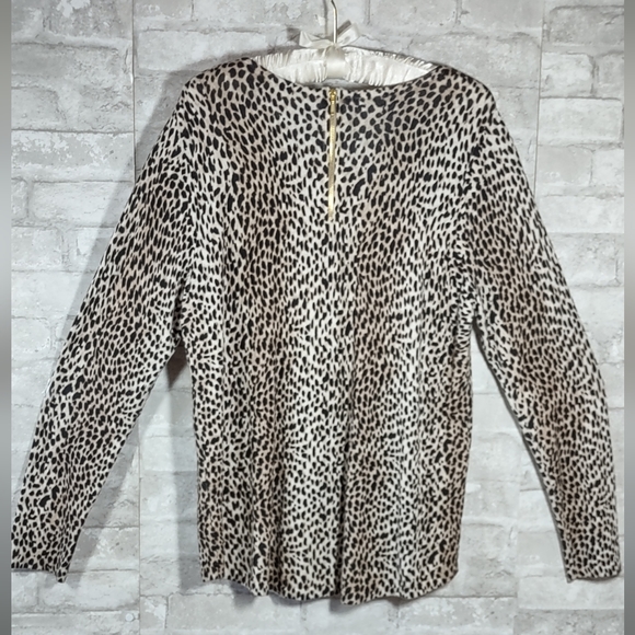 Chico's Leopard Print Sweater - Picture 3 of 6